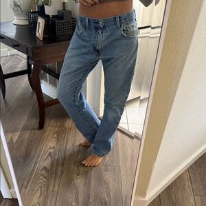 Levi's Light Blue baggy 517 Straight Leg Jeans oversized for the best fit